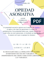 Propiedad Asosiativa