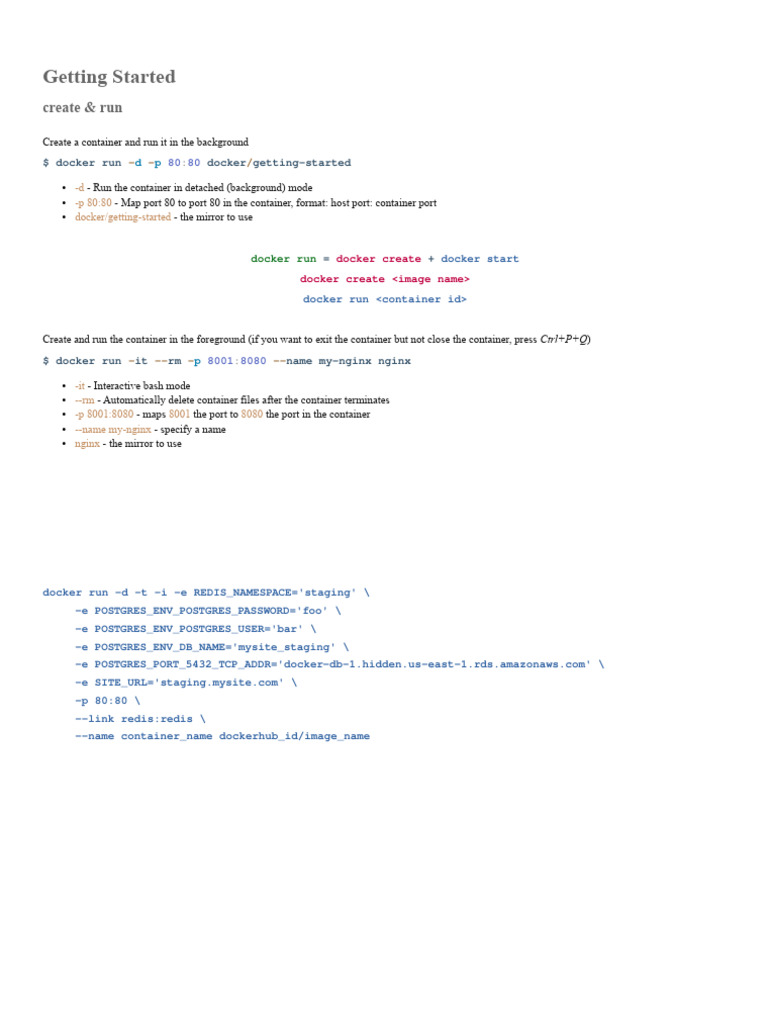 Docker cheat sheet reference pdf file system transport layer