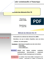 Chapitre 6 Méthode Des Éléments Finis 1D