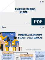 Membangun Komunitas Belajar Dalam Sekolah