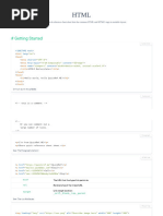 HTML Cheat Sheet & Quick Reference