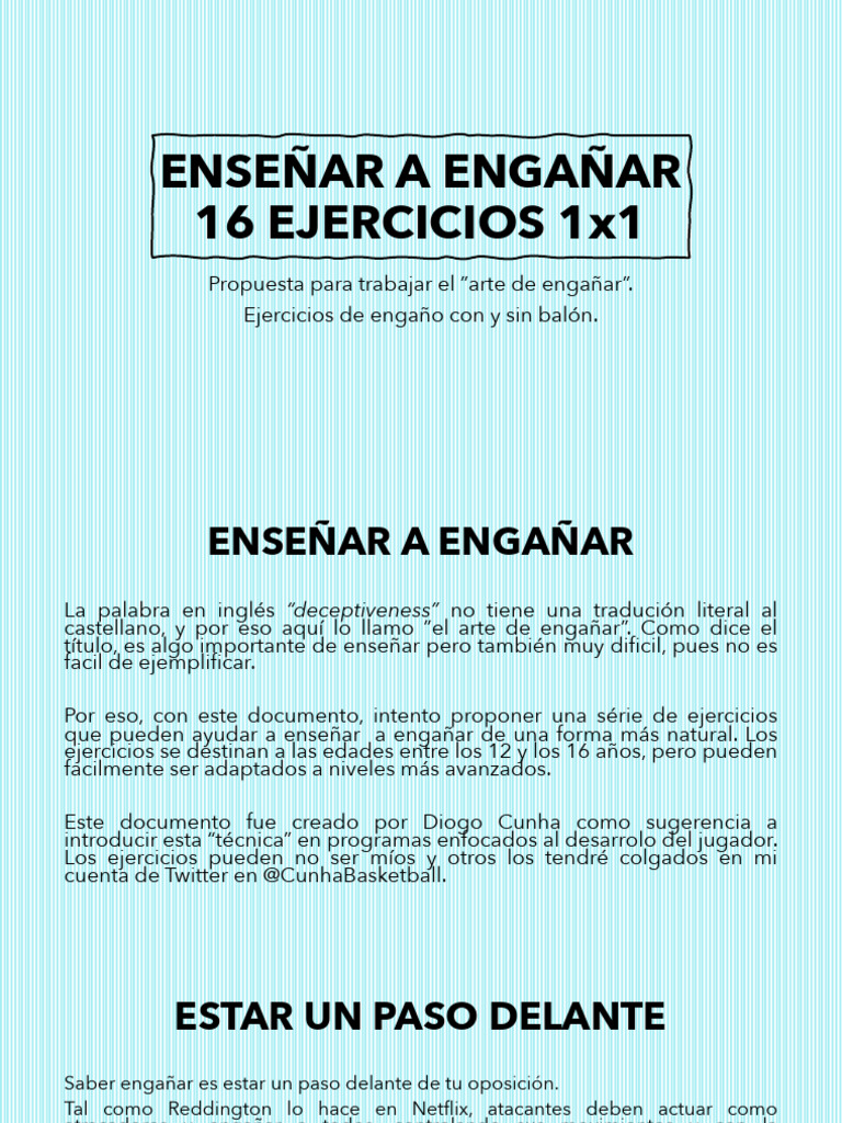 ENSEÑAR A ENGAÑAR Diogo Cunha | PDF | Defensor (Asociación de Fútbol)