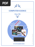 9th_Computer Full Exercise Zahid Notes