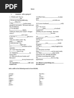 Test On Unit 8 Solutions Elementary