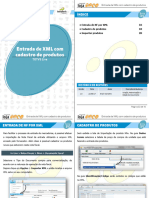 Guia Rápido - Entrada de NF Por XML Com Cadastro de Produtos