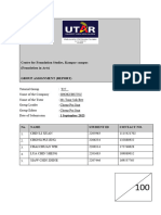 FOUNDATION SEM 3 Marketing Cover Page, Reference, Appendix