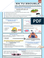 Infografia Informacion de Salud Ilustrativo Sencilla Celeste y Blanco