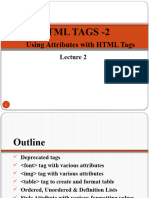 Lecture 2 HTML Tags-2