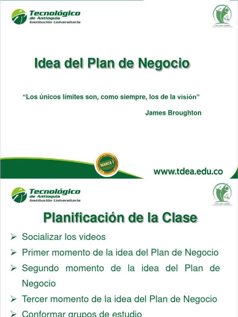 Desarrollo de Ideas para Plan de Negocio | PDF | Crecimiento personal y ...