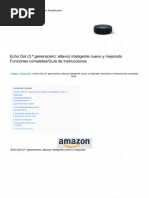 Manual de Uso de Amazon Echo en Español | PDF | Amazon Echo | Informática