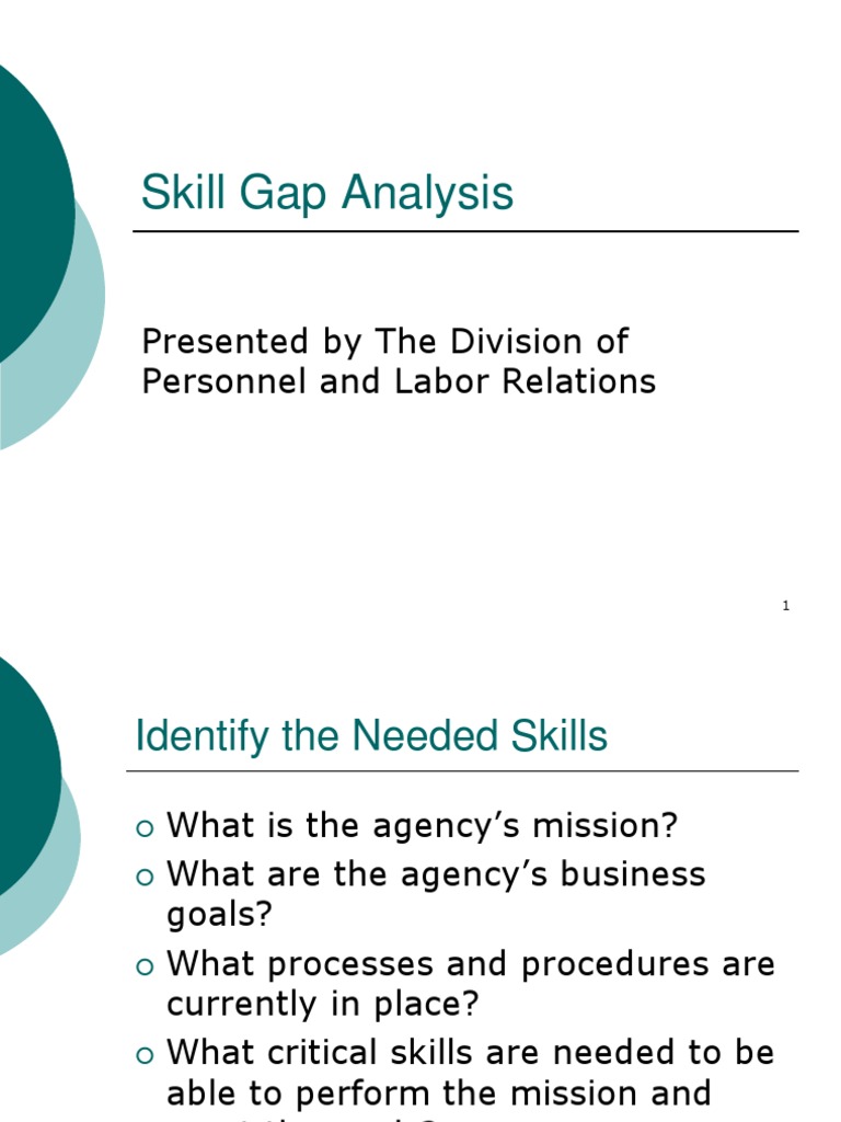 Skill Gap Analysis | PDF