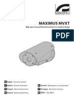 MAXIMUS MVXT - IP Camera Manual