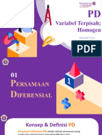 (1ka07) Pertemuan 6 - PD Variabel Terpisah