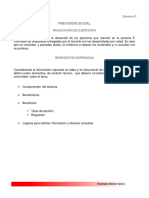 Previsión Social: Semana 5