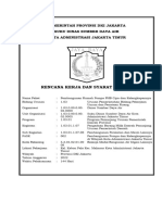 Rencana Kerja Dan Syarat Syarat