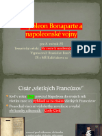 Napoleon Bonaparte A Napoleonské Vojny