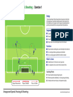 Unopposed Speed Passing Shoot GK Rebound Game 01