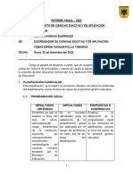 Informe Departamento de Exactas 2022