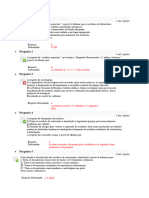 Avaliação de Estudos Disciplinares I Fisioterapia