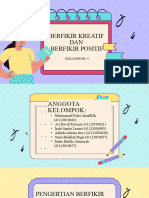 Berfikir Kreatif Dan Berfikir Positif Modifed