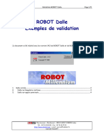 ROBOT Dalle - Validation