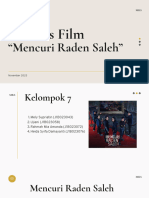 Analisis Film Mencuri Raden Saleh
