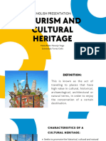 Tourism and Cultural Heritage