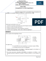 TD2 - BE - Electromagnétisme Et Circuits Magnétiques