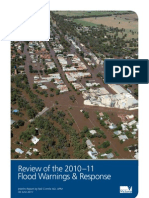 Review of The 2010 11 Flood Warnings and Reponse INTERIM REPORT