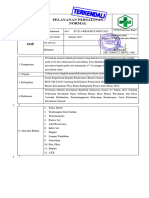 SOP Pelayanan Persalinan Normal Yes