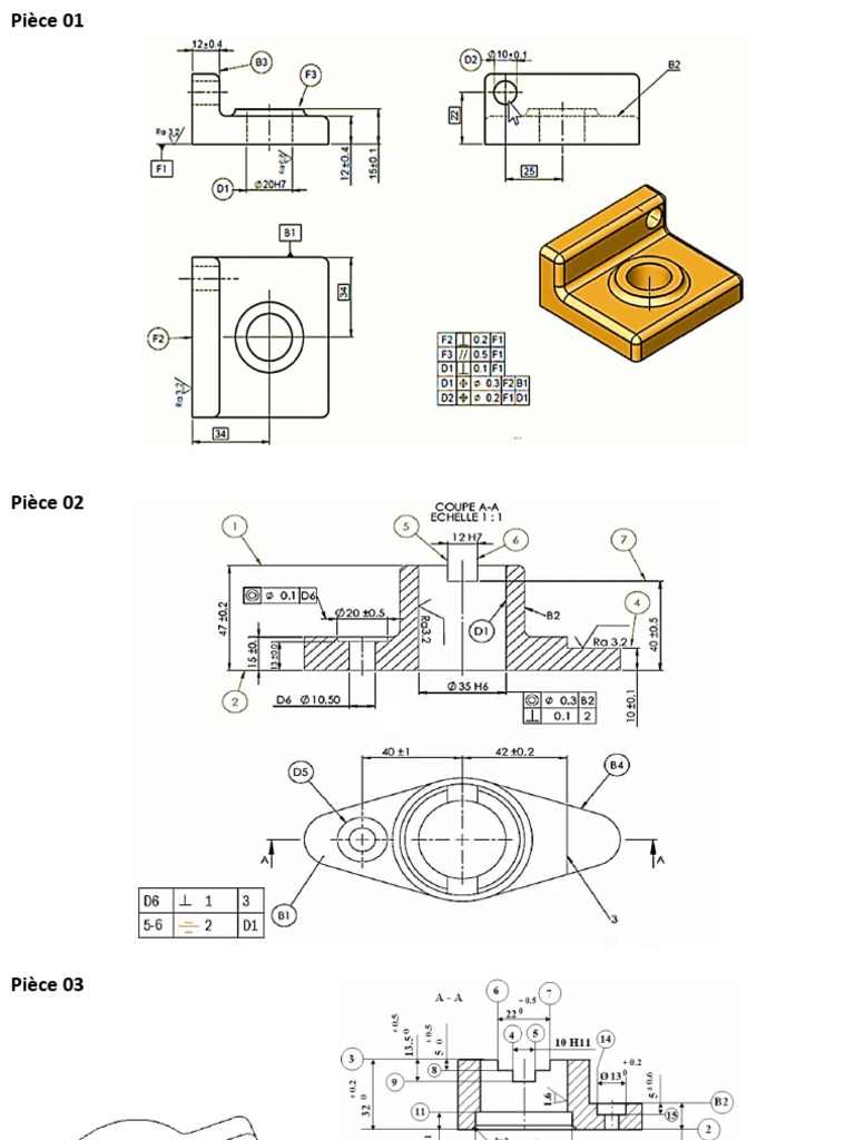 TD Chronologie Des Opérations D'usinage PDF