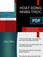 2 Bài - HD Nhận Thức Và HD Cảm Xúc