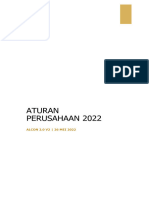 Aturan Perusahaan 2022-1