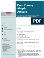 CV Danny Alegria