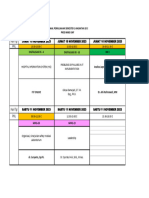 Update Jadwal Semester 1 Angkatan 20 C - 1