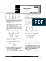 2024 - Revision Paper - 18 Answer - Mechanics