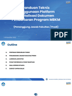 Panduan Teknis Penggunaan Platform Digitalisasi Dokumen Pendaftaran Program MBKM