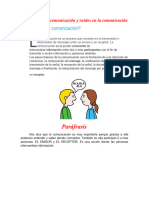 El Sentido de La Comunicación y Ruidos en La Comunicación IAN.22