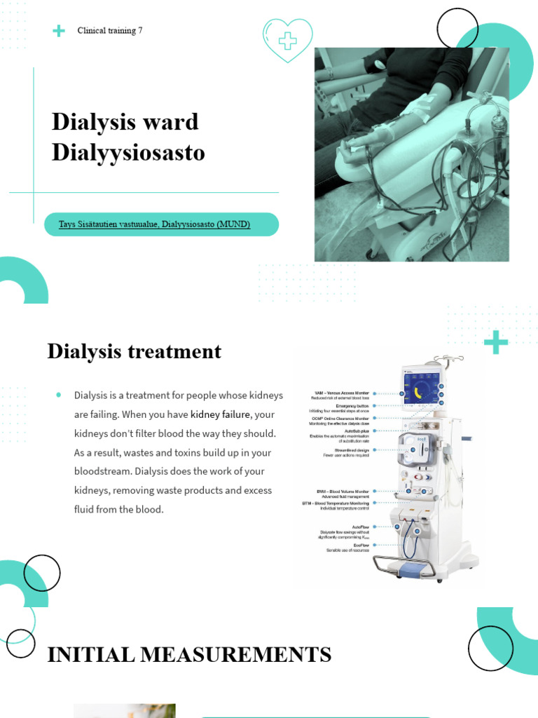 Dialysis Slides 2 Pdf Blood Hemodialysis