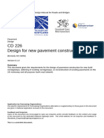 DMRB CD 226 Design For New Pavement Construction Version 0.1.0