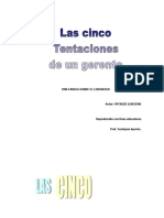 Las Cinco Tentaciones de Un Gerente