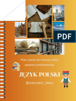 Plan Nauki 2024 Polski P