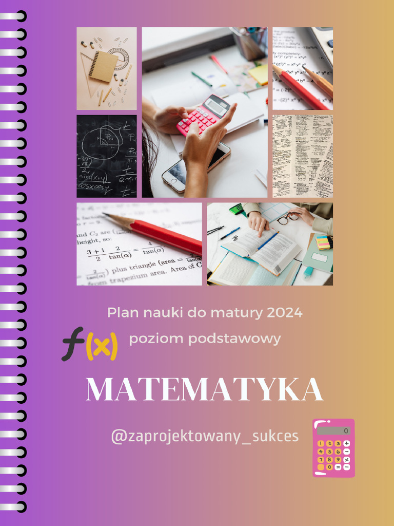 Plan Nauki 2024 Matma P PDF