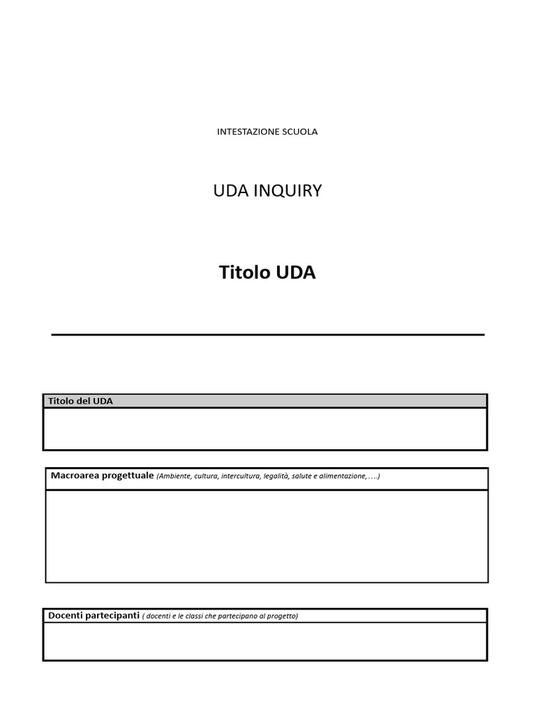 2TE4M 5 Modello Uda 2 | PDF