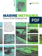 Methanol CH4O… the Marine Future Fuel _