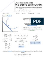 Efecto Renta y Efecto Sustitución