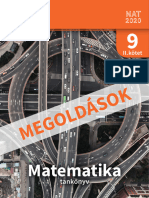 Osztályos TK Megoldás II. Kötet NAT 2020