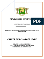 Cahier Des Charges de La Visite Technique en Cote Divoire 10012018-1