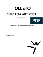 Folleto Gimnasia Artistica Noveno Grado