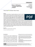 Ayele Tesfaye 2021 Drug Related Problems in Ethiopian Public Healthcare Settings Systematic Review and Meta Analysis